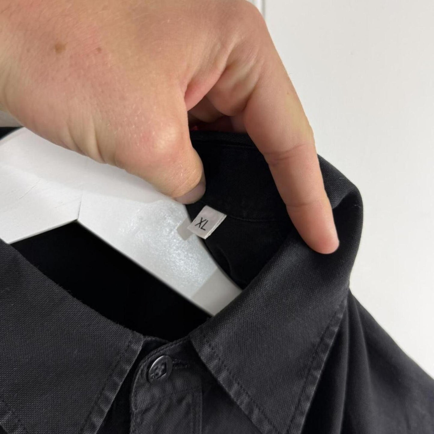 Stone Island Linen Shirt Black (XL)