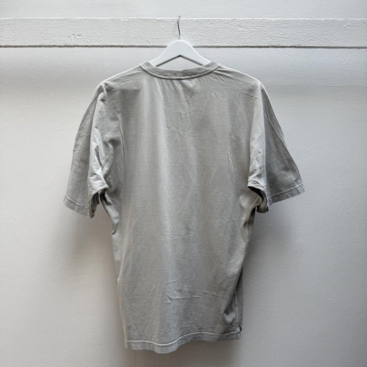Stone Island Logo T-shirt in light grey (S)