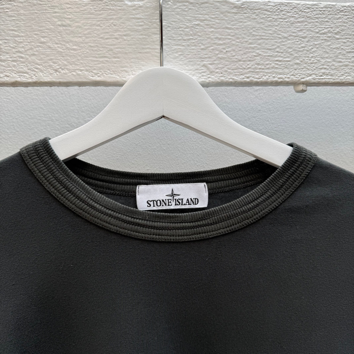 Stone Island Marina Oversized Pocket T-Shirt – Charcoal Grey (M)