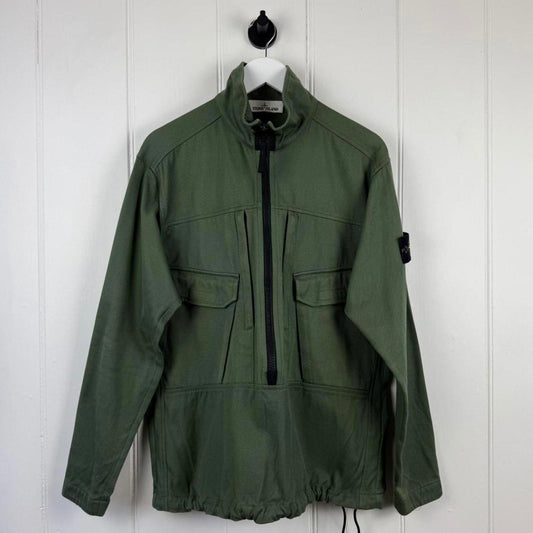 Stone Island Heavy Cotton Smock Pullover Green (M)