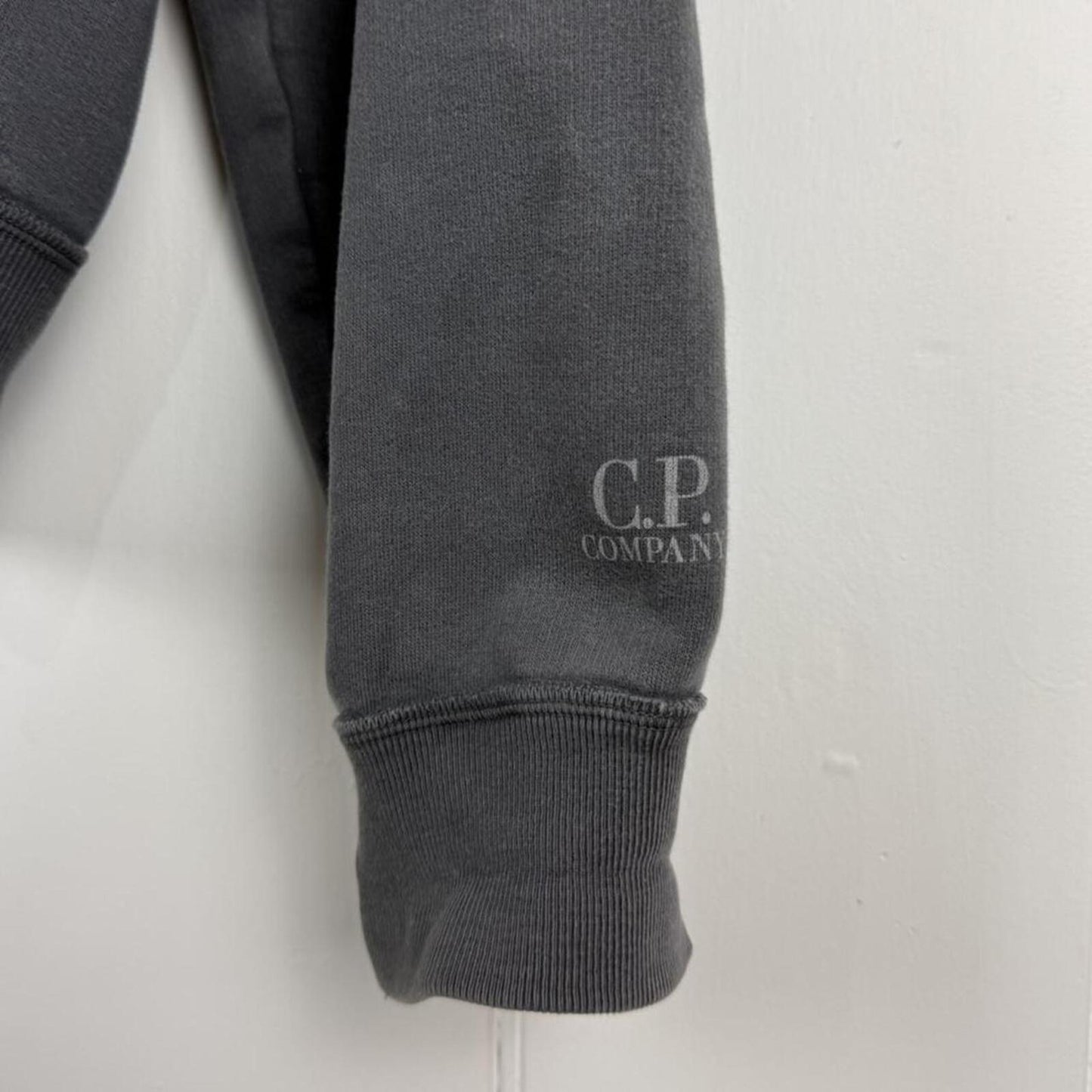 CP Company 00s Logo Zip Jumper Grey (L)