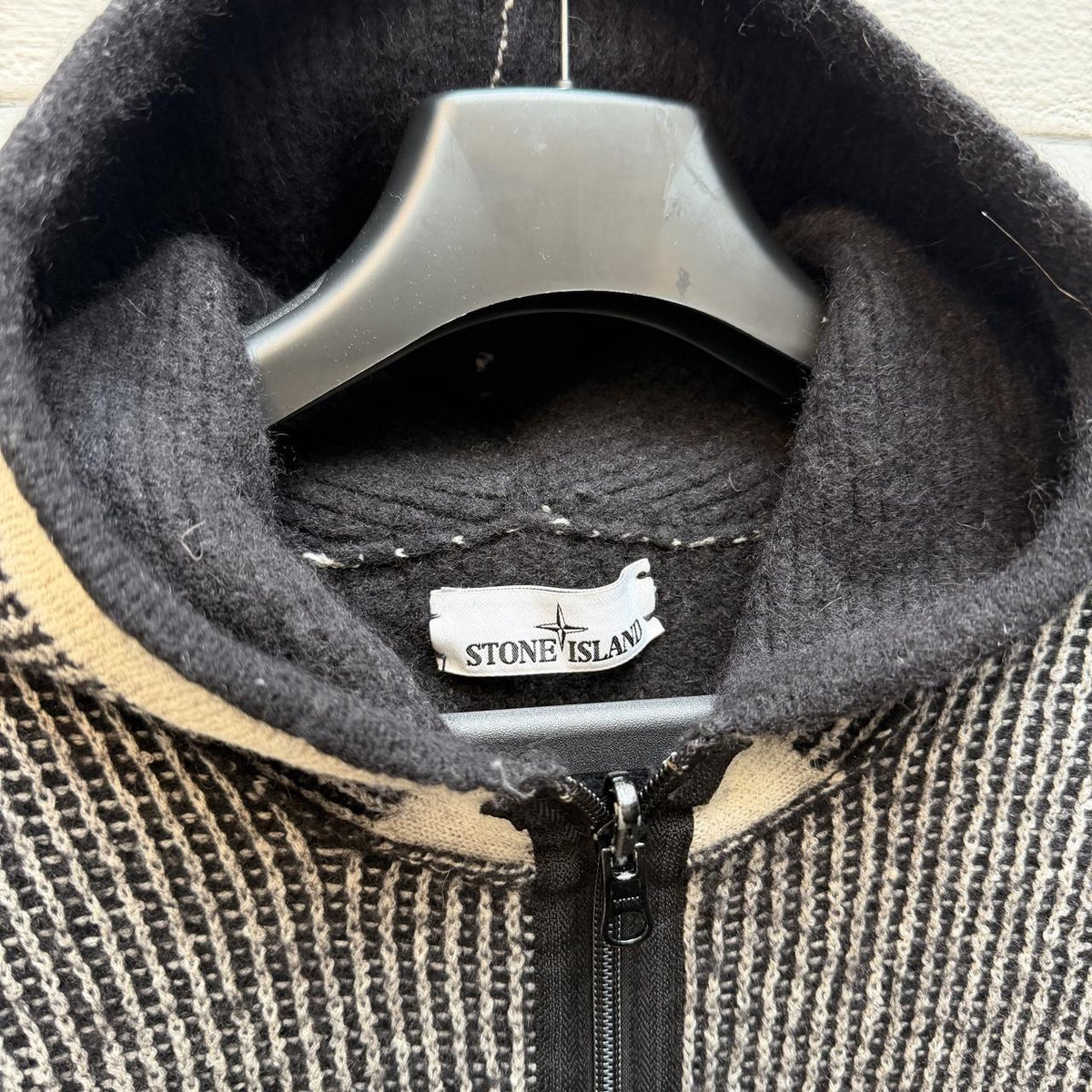 Stone Island Heavy Knit Hoodie (XL)