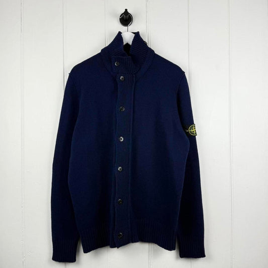 Stone Island Ribbed Knit Cardigan (XL)