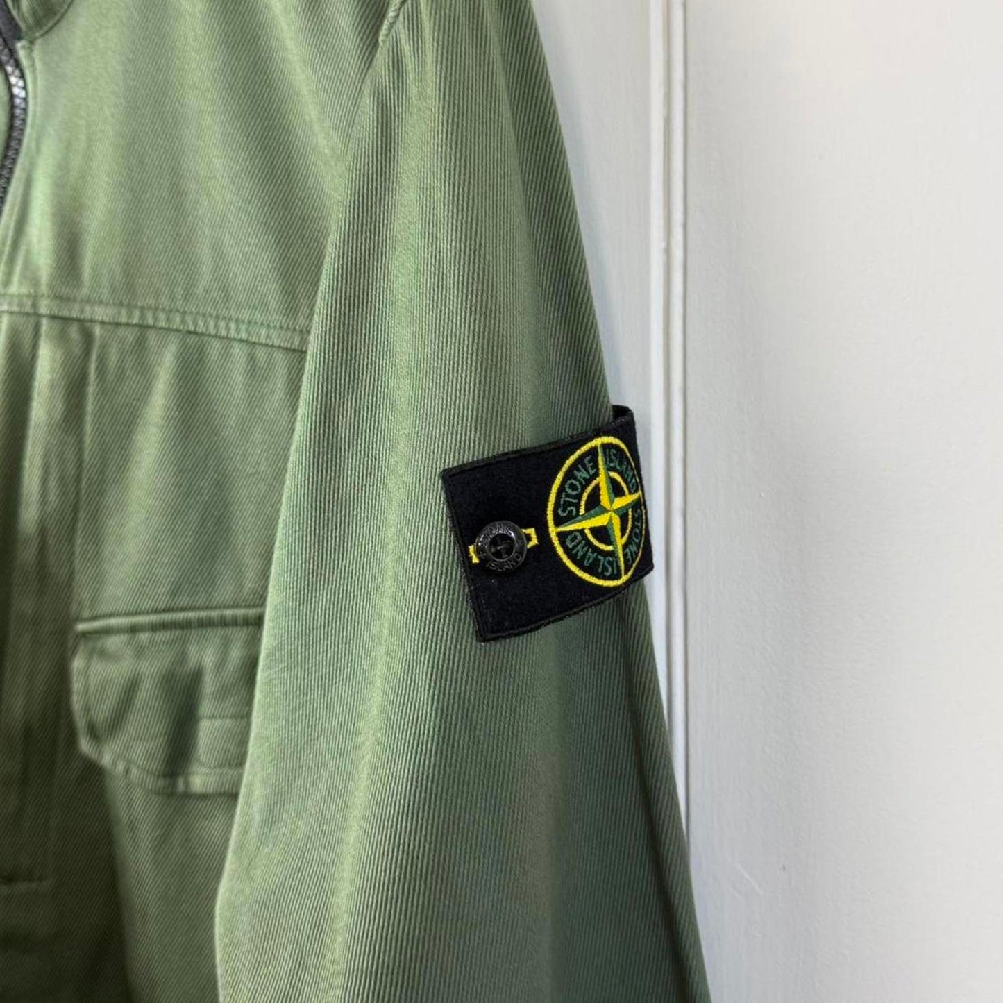 Stone Island Heavy Cotton Smock Pullover Green (M)