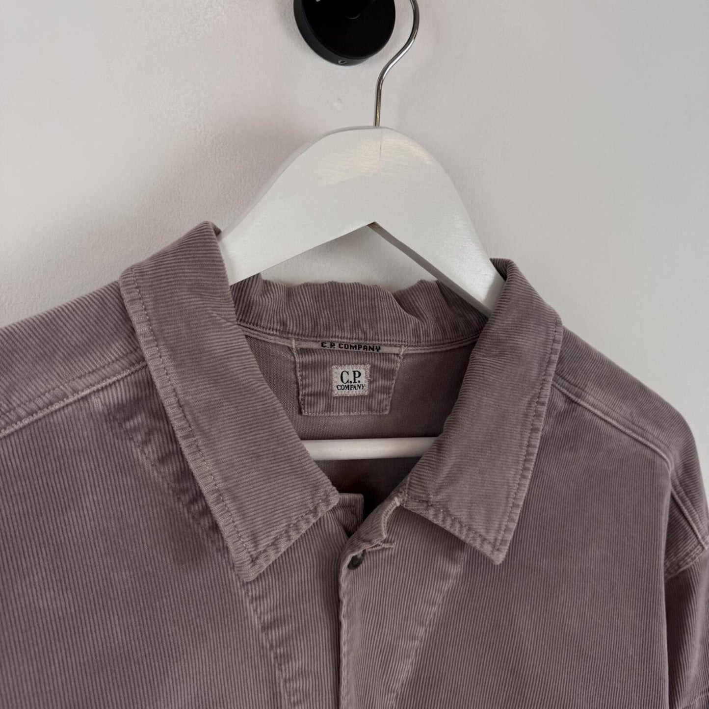 C.P. Company Corduroy Overshirt Lilac (XL)