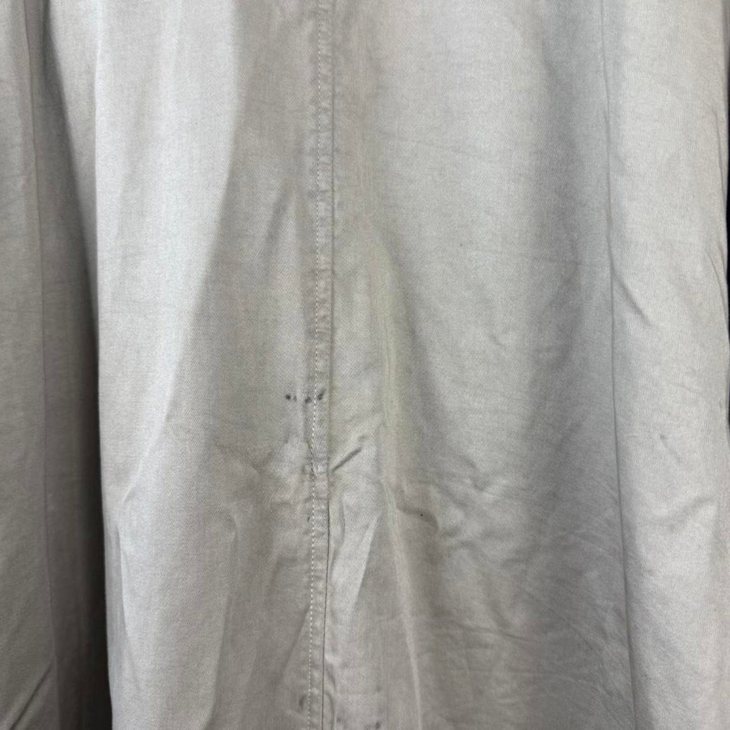 1996 Stone Island Raso Gommato Dutch Rope Parka Jacket Beige (XXL)