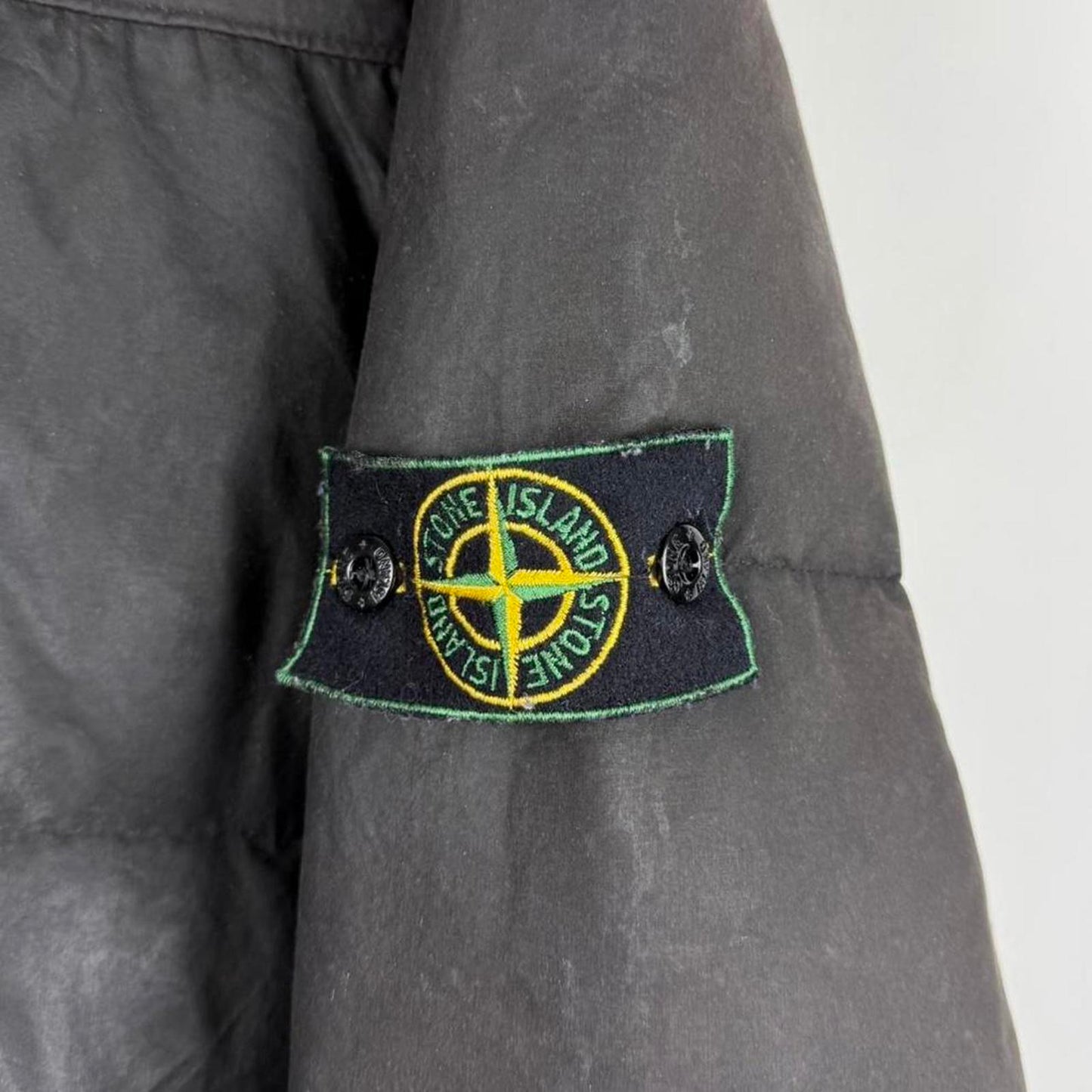Stone Island Waxed Cotton Down Parka — 1999 (L)