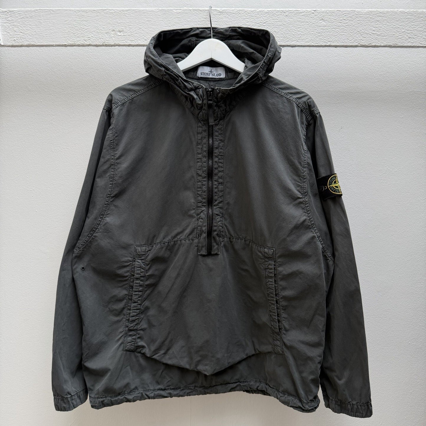 Stone island Hooded Overshirt Half Zip (M)