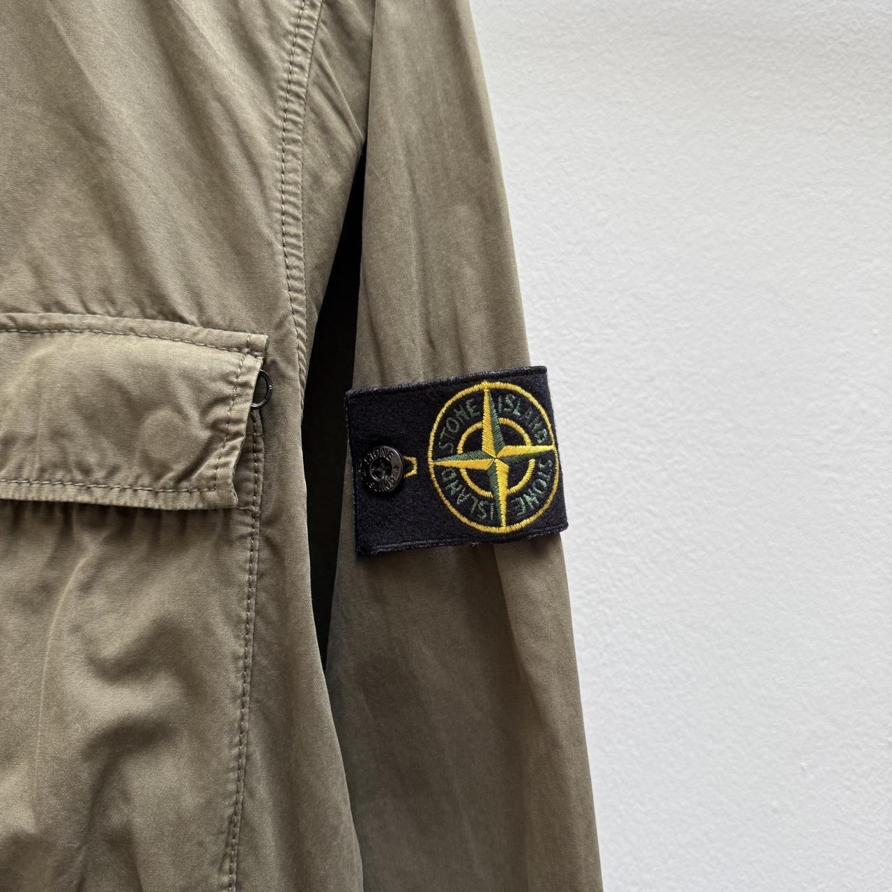 Stone Island Canvas Hooded Over Shirt (L)