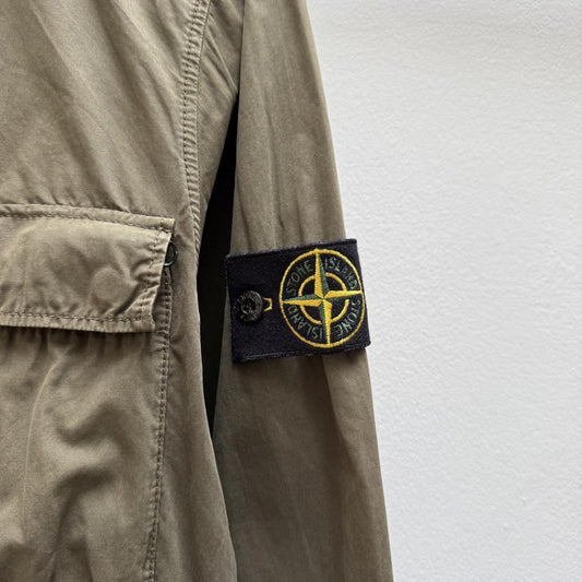 Stone Island Canvas Hooded Over Shirt (L)