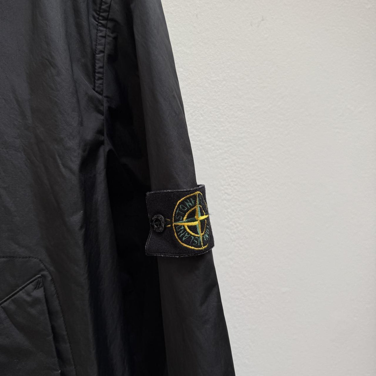 00’s Stone Island Nylon Metal Lamy Flock Jacket (L)
