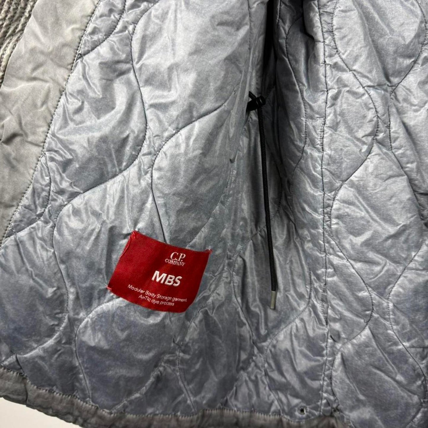 C.P. Company MBS Quilted Jacket Grey (L)