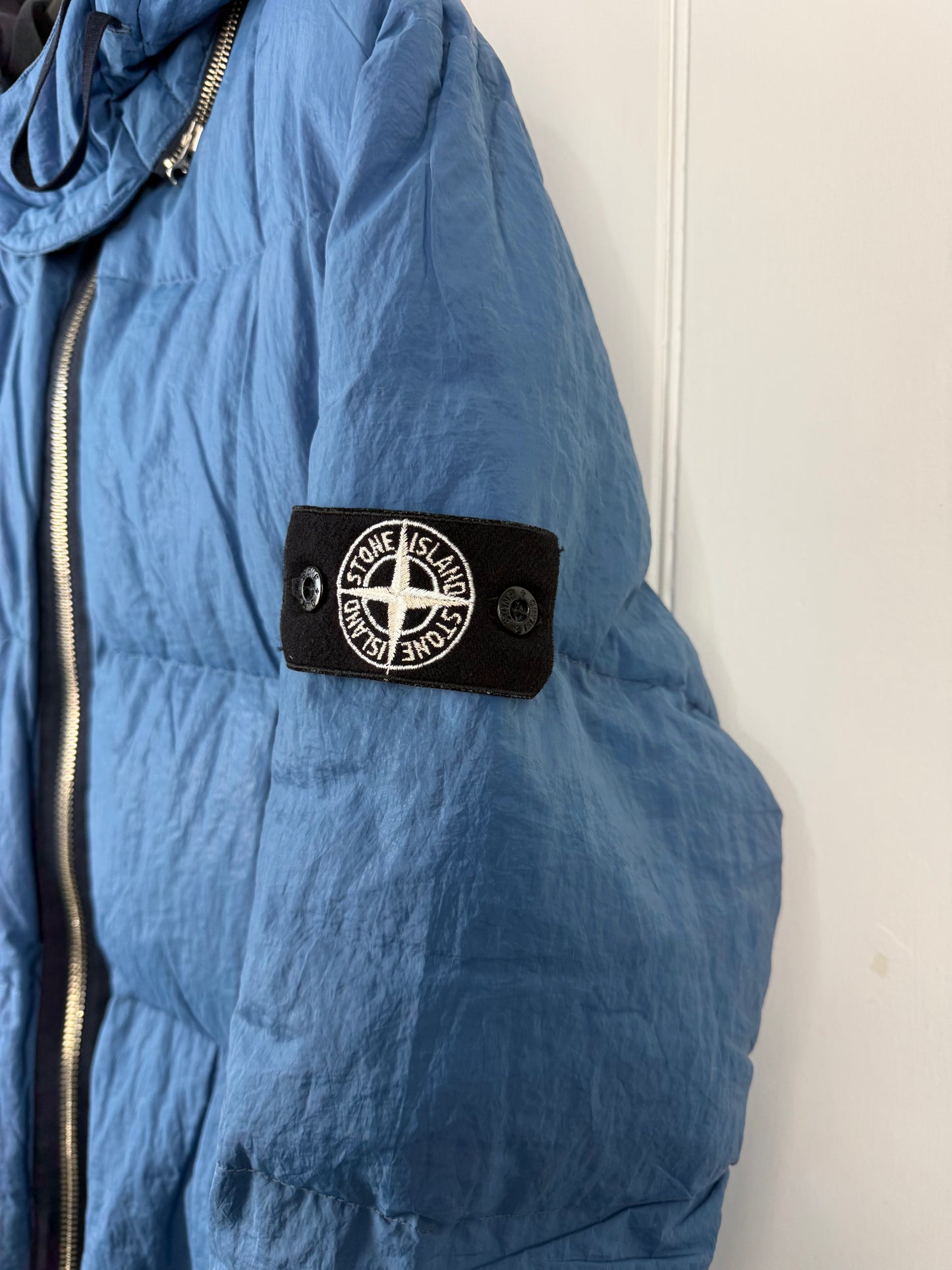 Stone Island Pure Metal Puffer Jacket AW2000