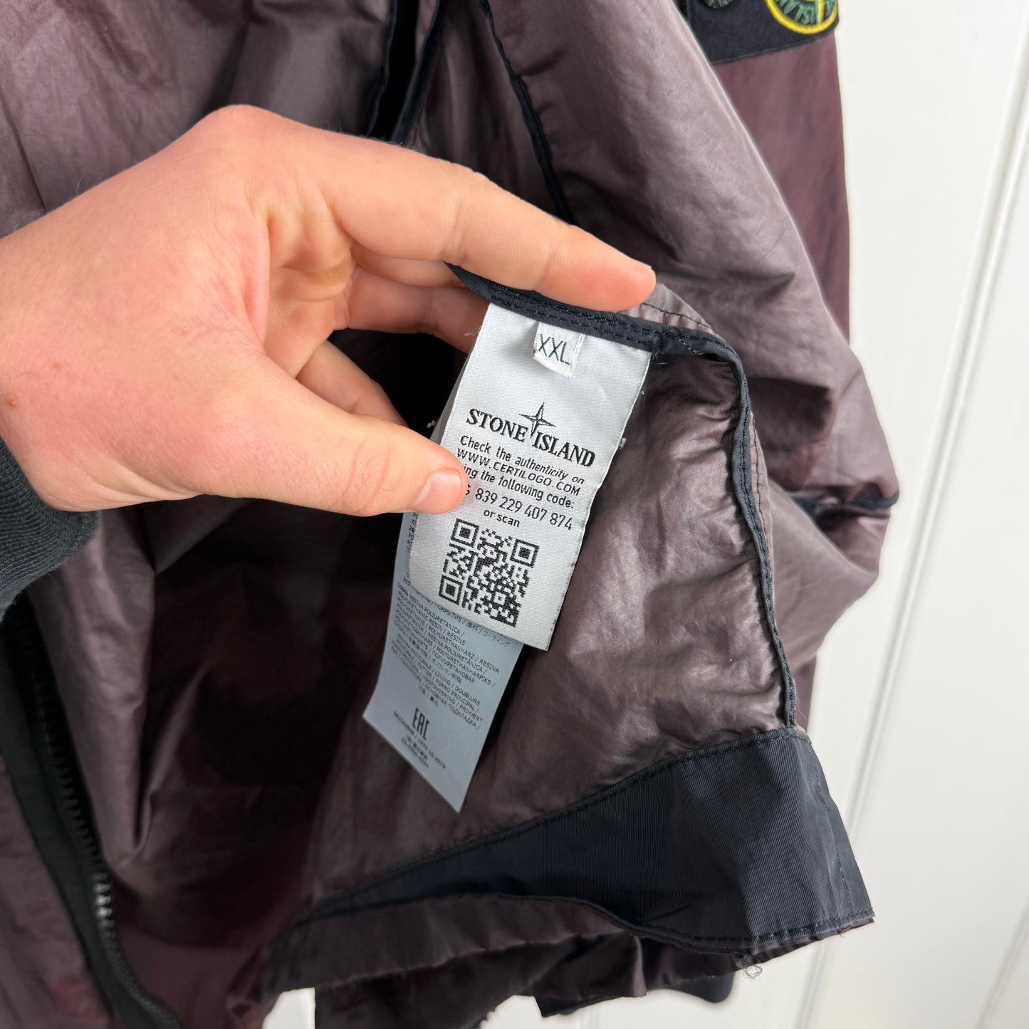 Stone Island Nylon Metal Weft Jacket (XXL)