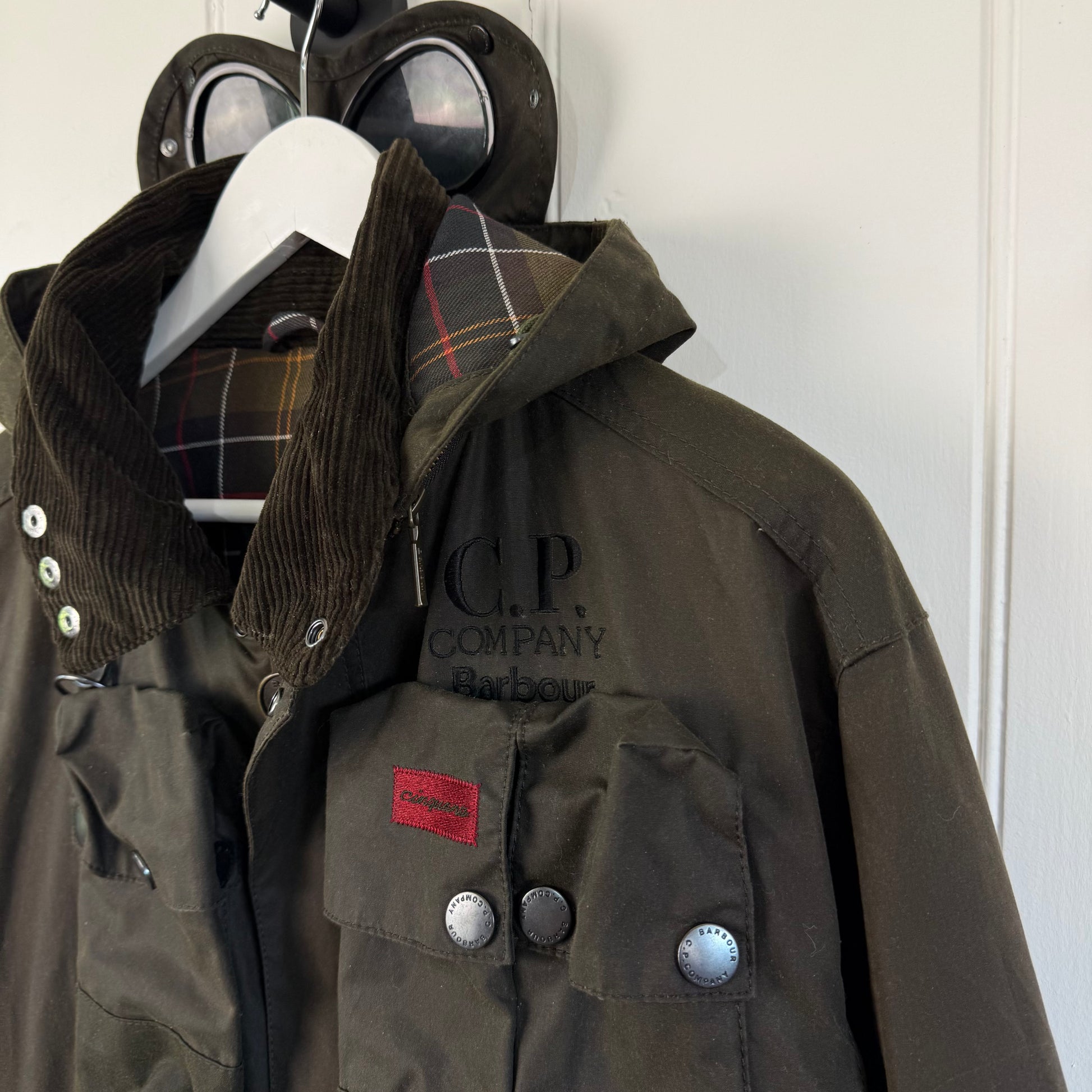 CP Company x Barbour Multi Pocket 500 Mille Waxed Jacket