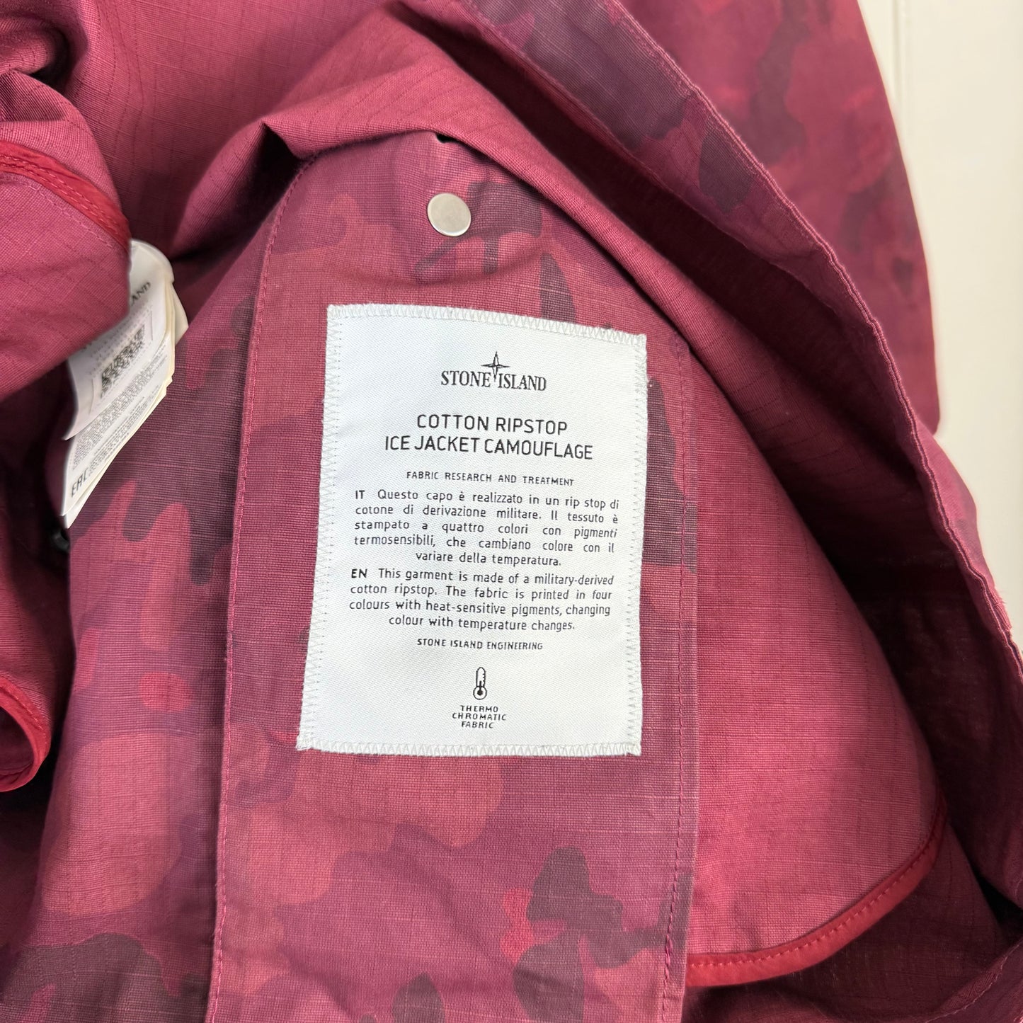 Supreme x Stone Island 2022 Ice Camo Jacket (S/M)