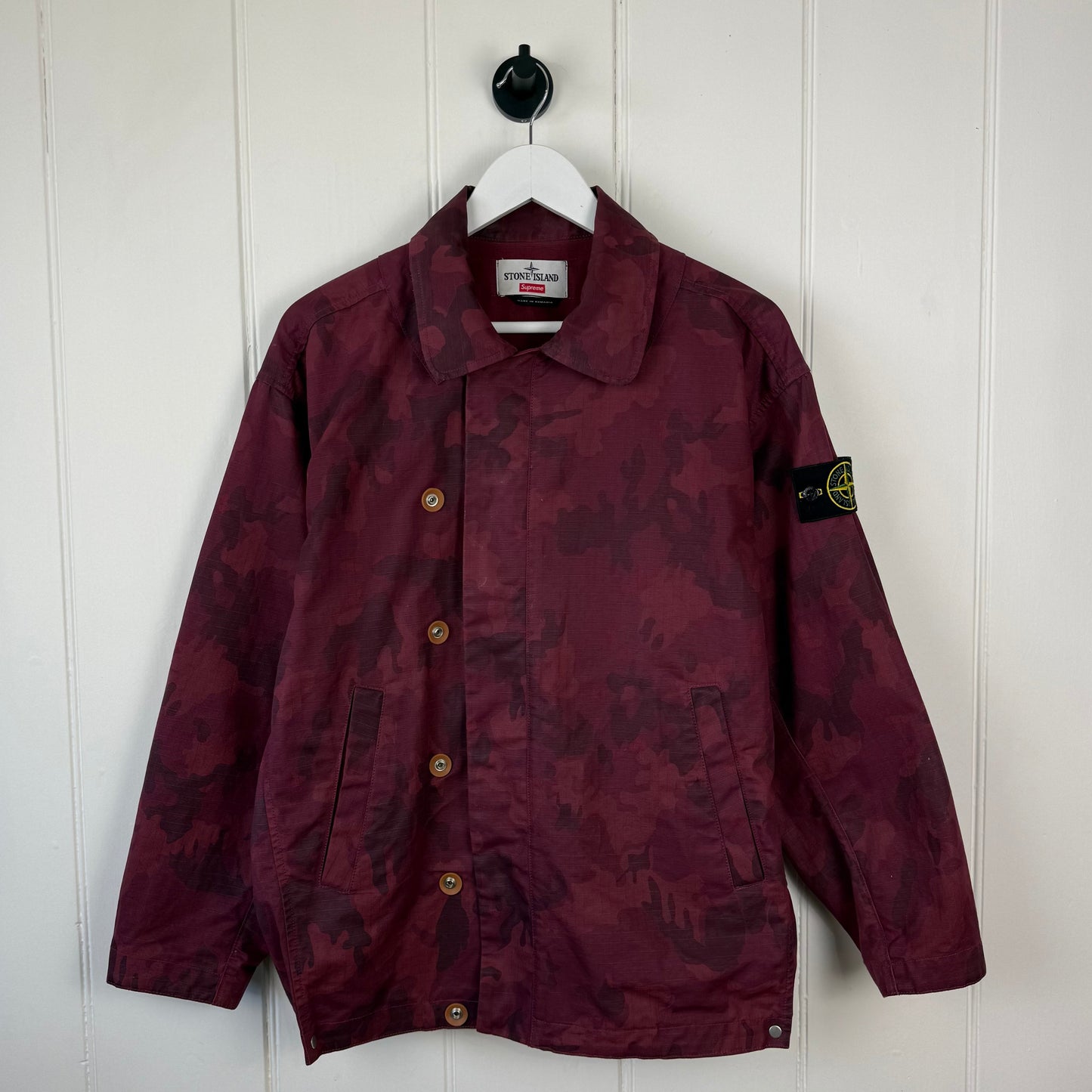 Supreme x Stone Island 2022 Ice Camo Jacket (S/M)