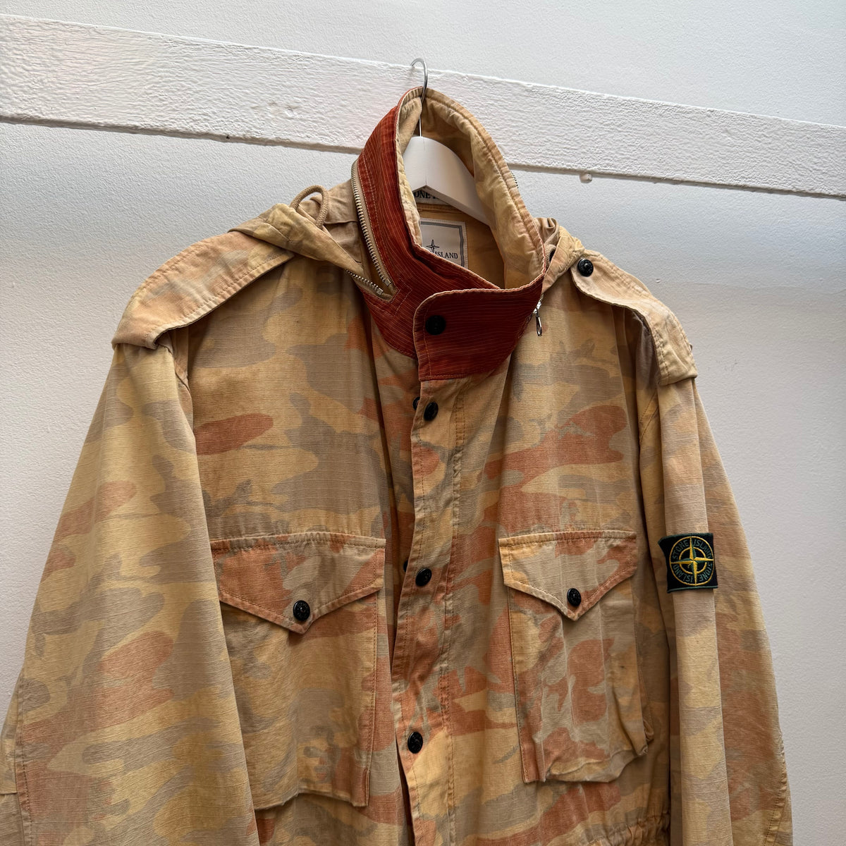 1990 S/S Stone Island Ice Camo Field Jacket (M)