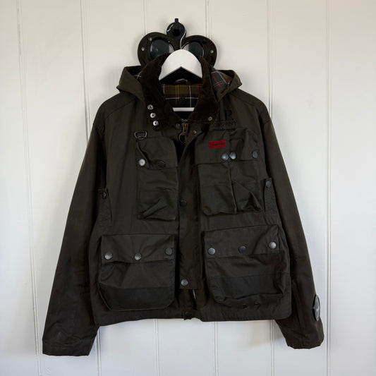 CP Company x Barbour Multi Pocket 500 Mille Waxed Jacket