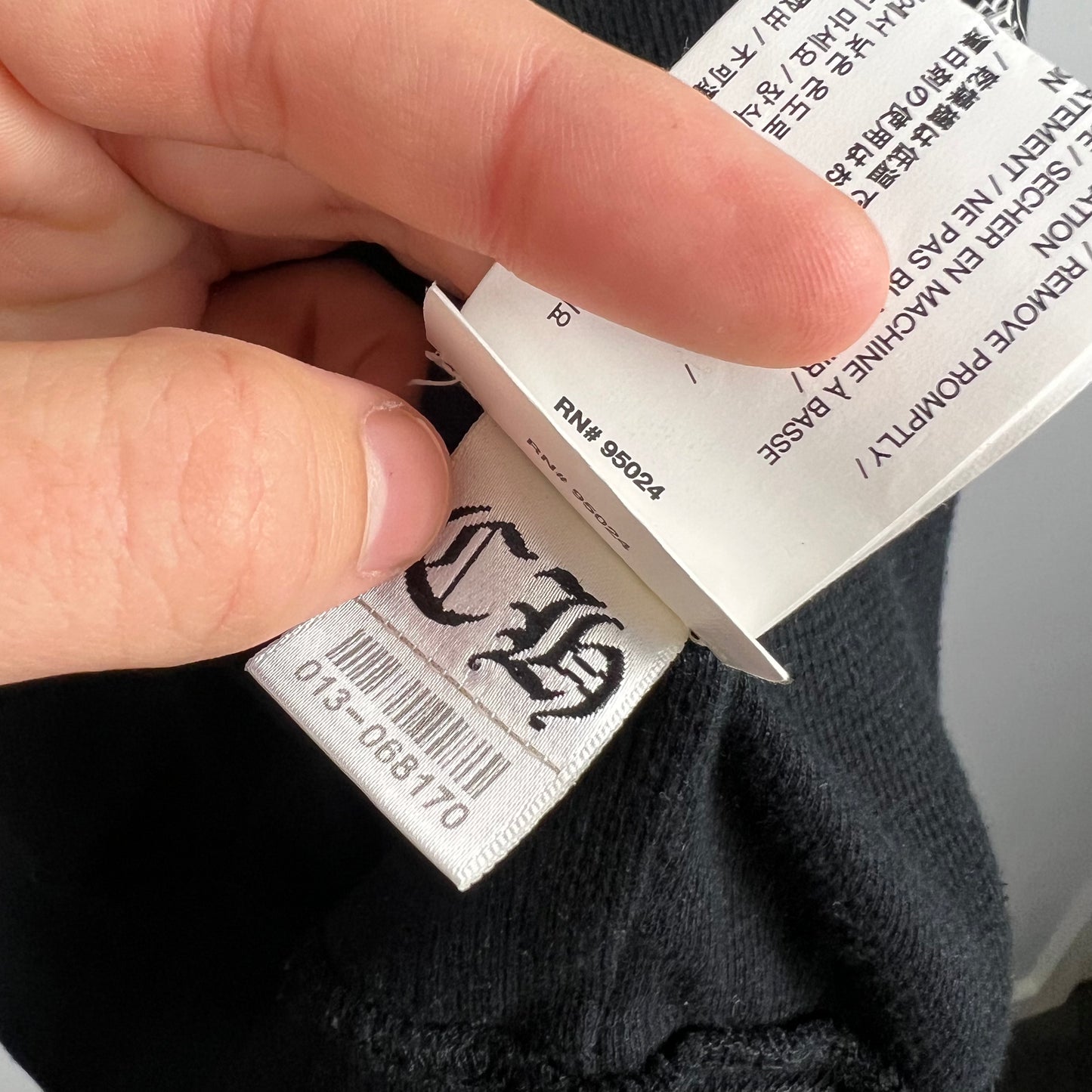 Chrome Hearts Floral Cross Logo Hoodie (M)