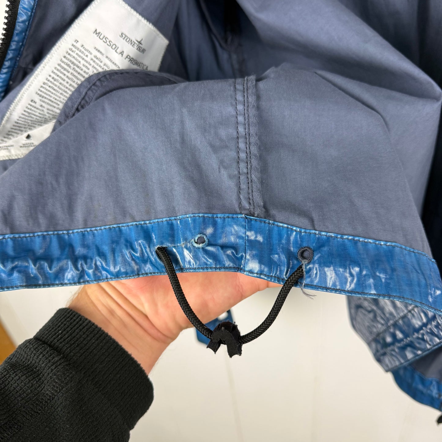Stone Island Mussola Prismatica Blue Jacket (M)