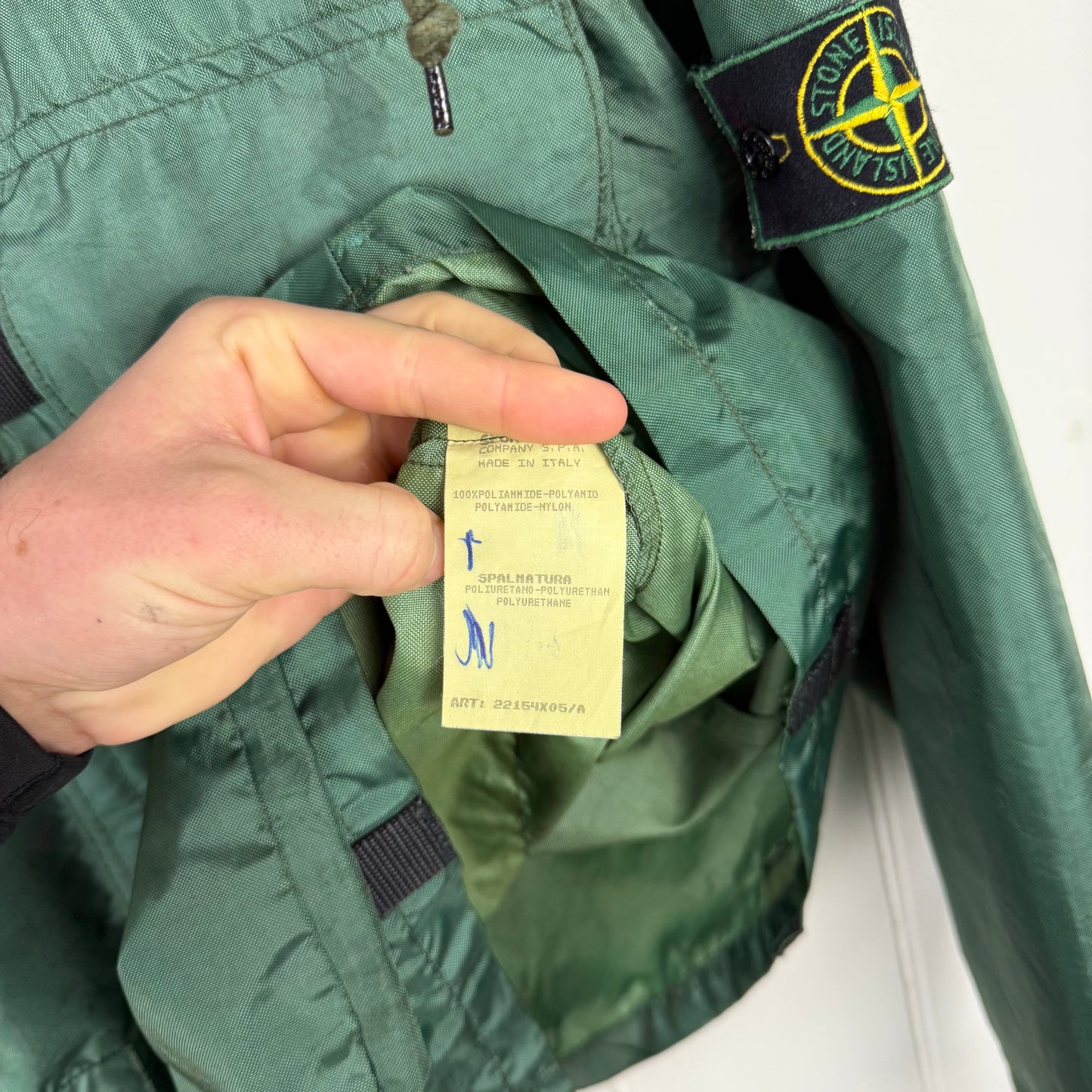 Stone Island Formula Steel Jacket Bottle Green – Size XL (Tailored, Fits L)
