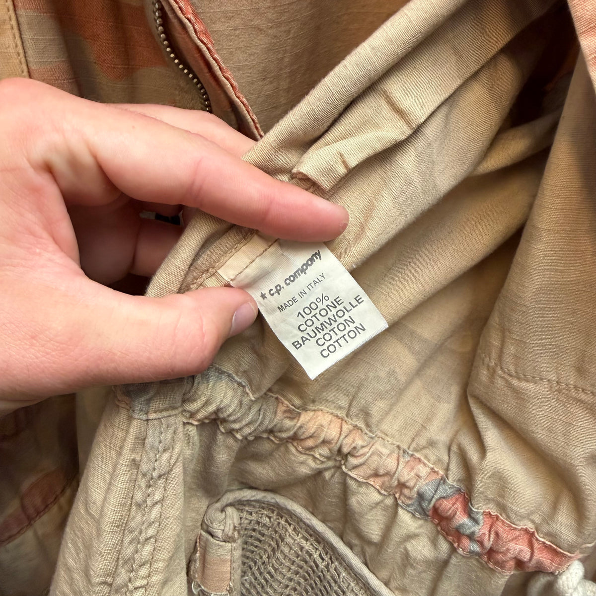 1990 S/S Stone Island Ice Camo Field Jacket (M)