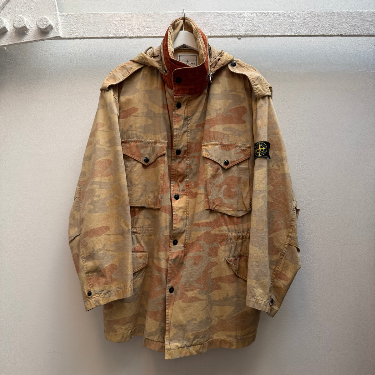 1990 S/S Stone Island Ice Camo Field Jacket (M)
