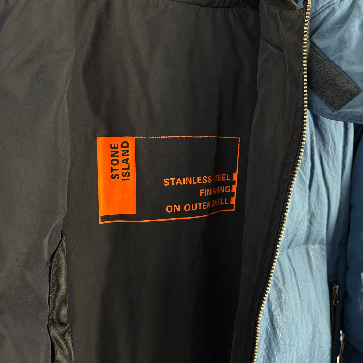 Stone Island Pure Metal Puffer Jacket AW2000