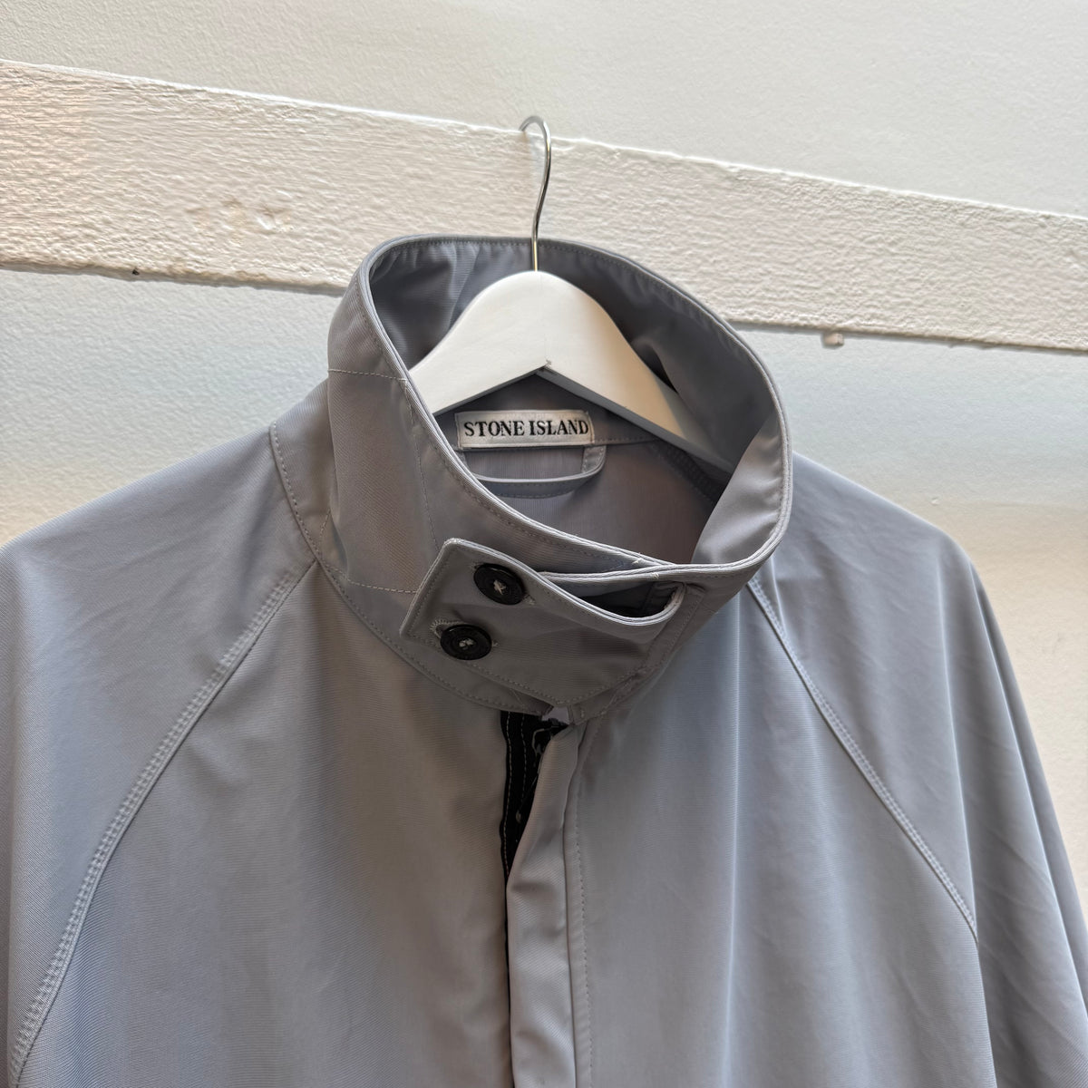 1999 Stone Island Nylam Jacket – Lilac Grey (L)