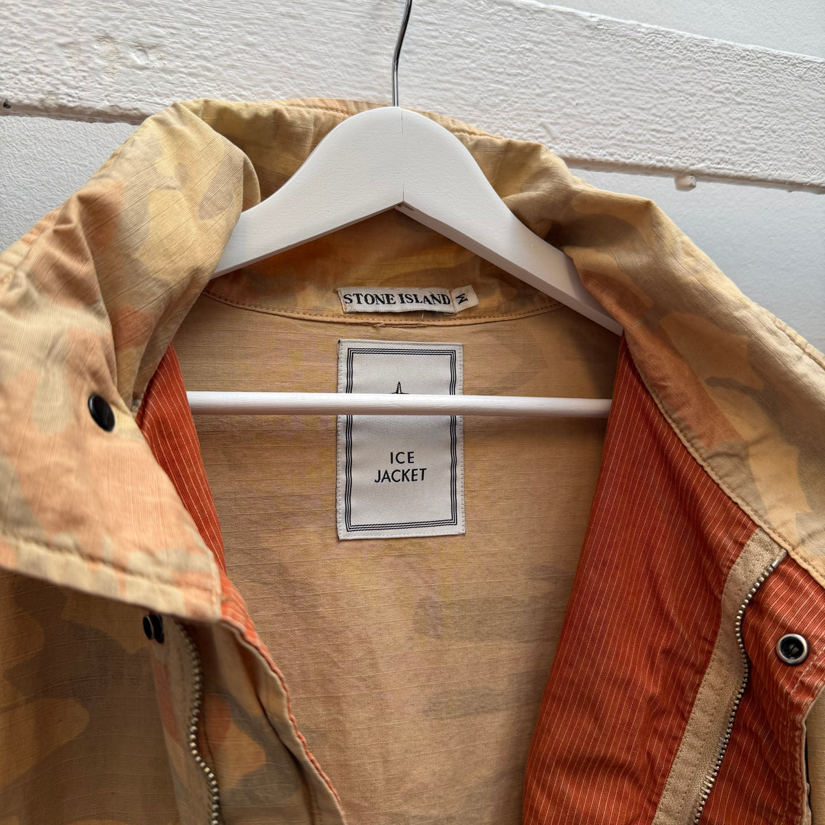1990 S/S Stone Island Ice Camo Field Jacket (M)