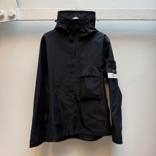 Stone Island Ghost Piece Tank Shield Jacket – Navy Blue (L)