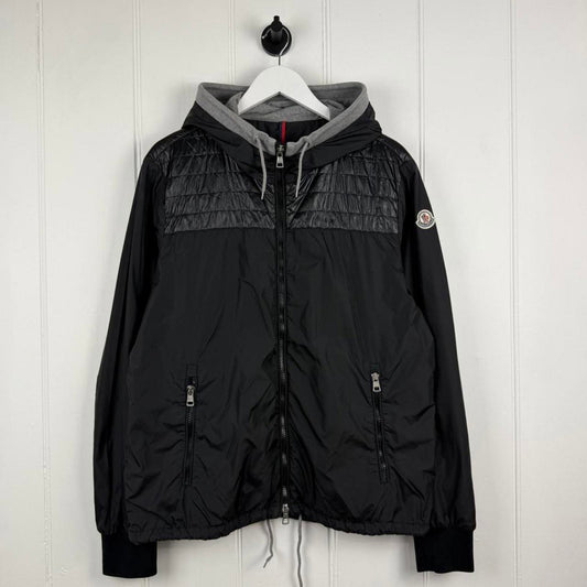 Moncler Cedric Quilted Hooded Jacket (L)