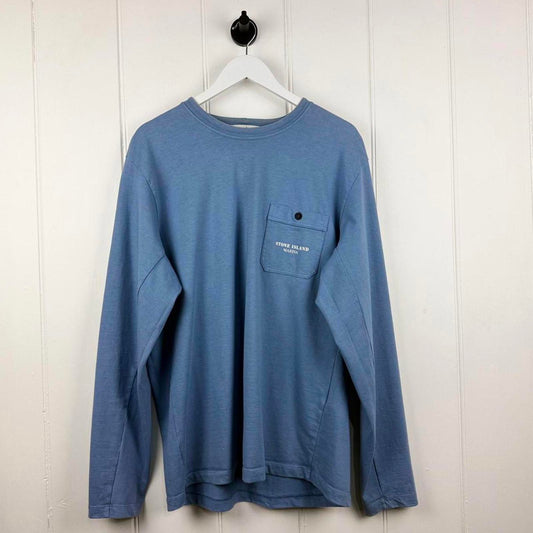 Light blue Stone Island Marina Jumper