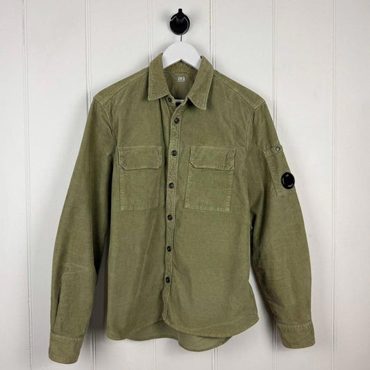 C.P. Company Corduroy Overshirt Olive (M)