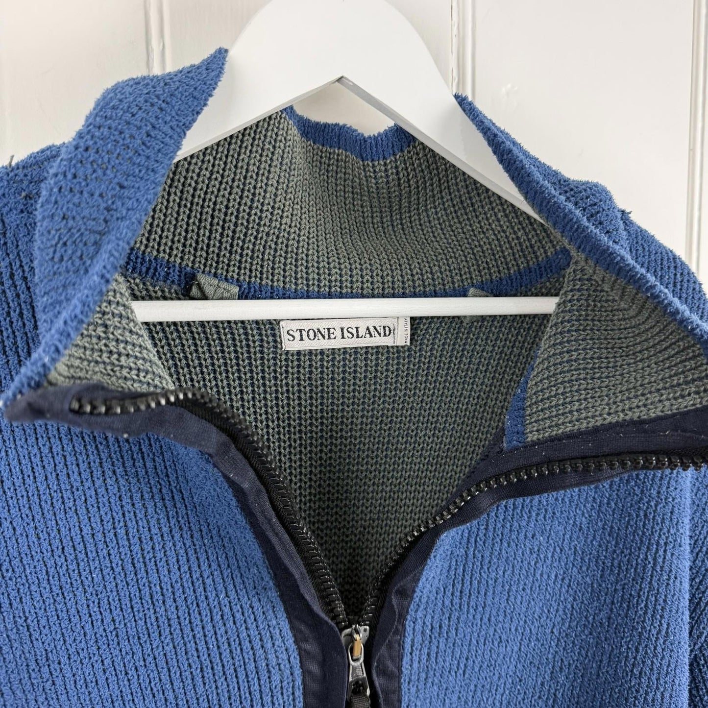 1999 Stone Island Knit Zip Jumper (XL)