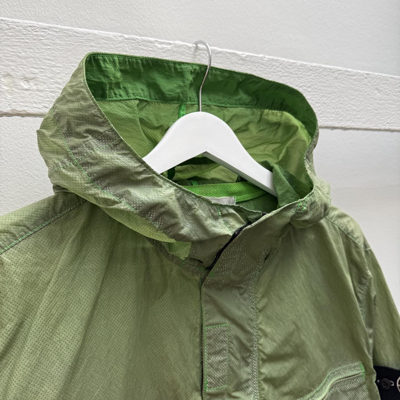 Stone Island Pixel Reflective Jacket Green (L)