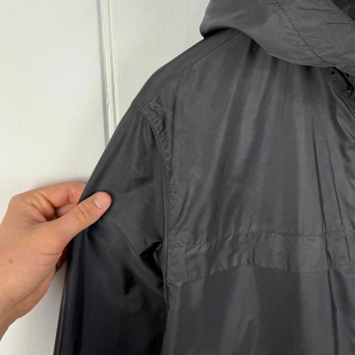 Prada Nylon Hooded Jacket (XL)