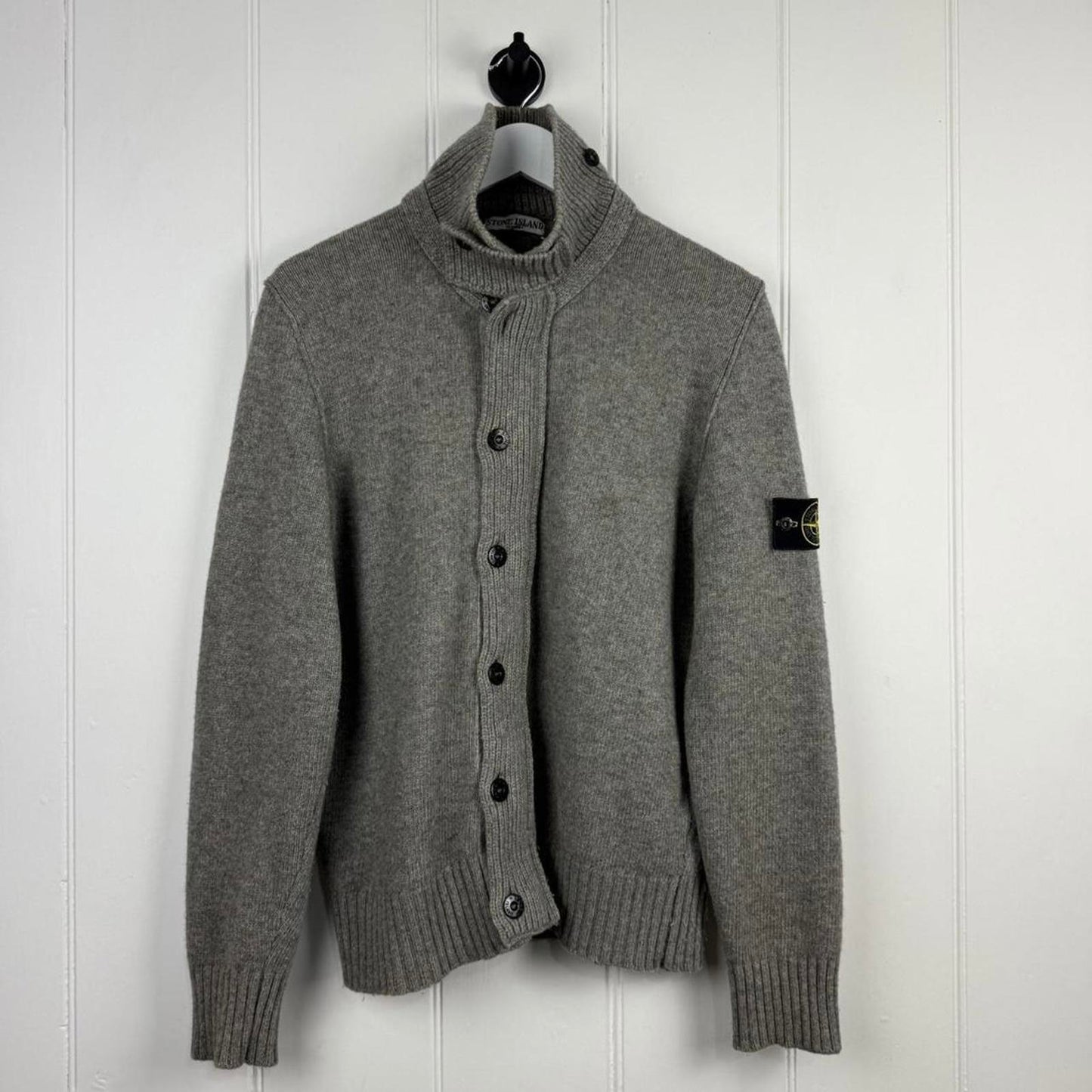 Stone Island Wool Blend Button Cardigan (L)