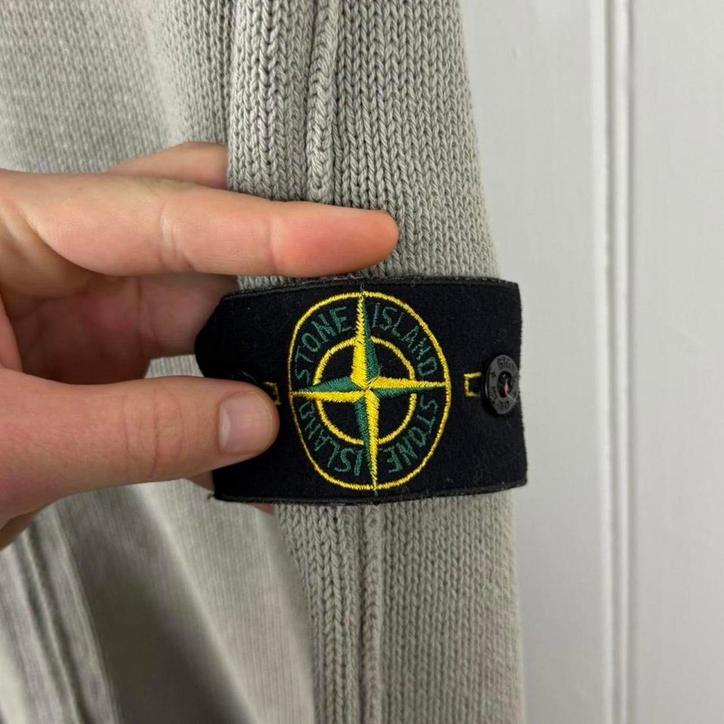 Stone Island Full Zip Knit Jumper (L)