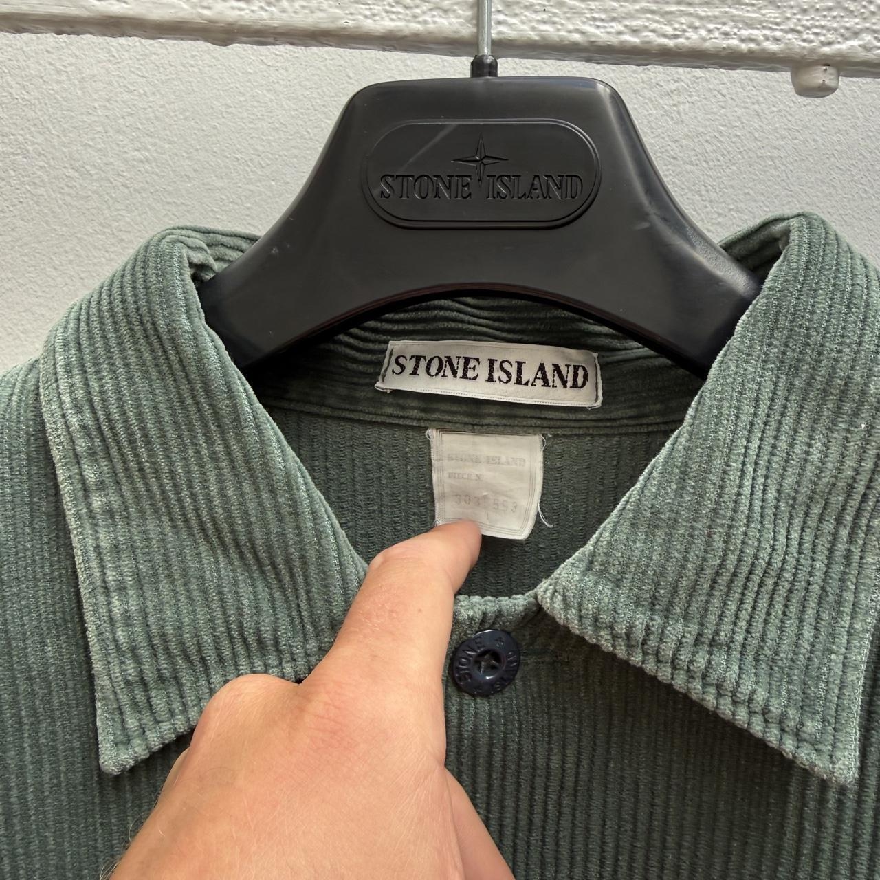 Stone Island 1995 Jumbo Corduroy Over Shirt (XL)