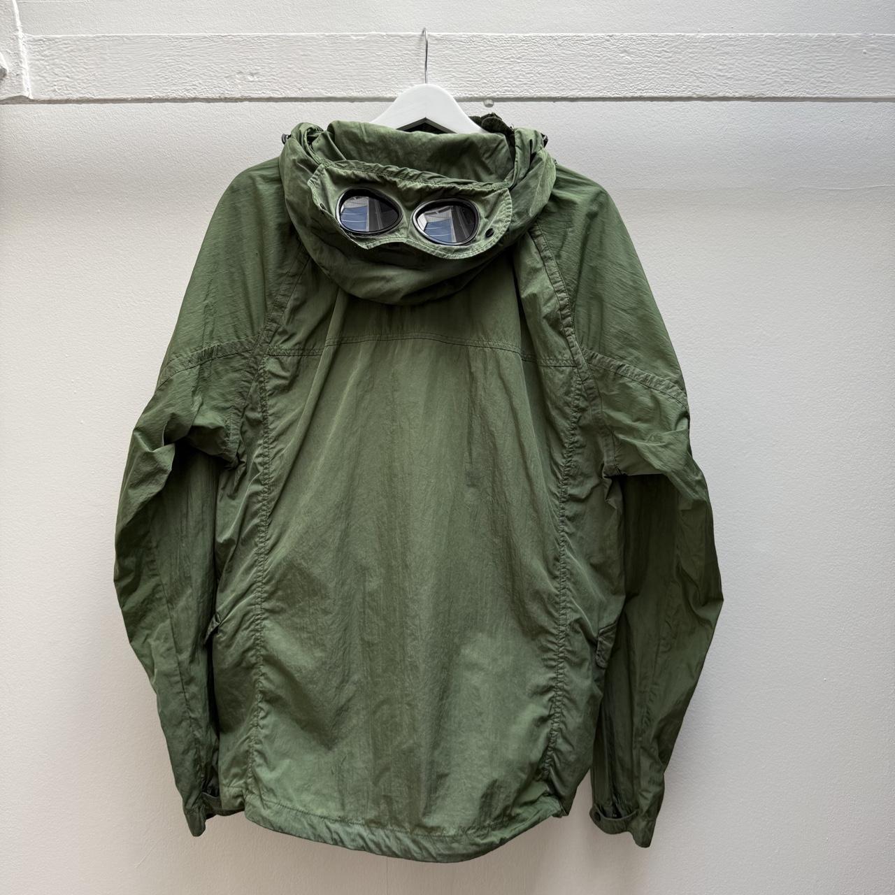 CP Company Re Colour Windbreaker Pullover Jacket in Green (M)