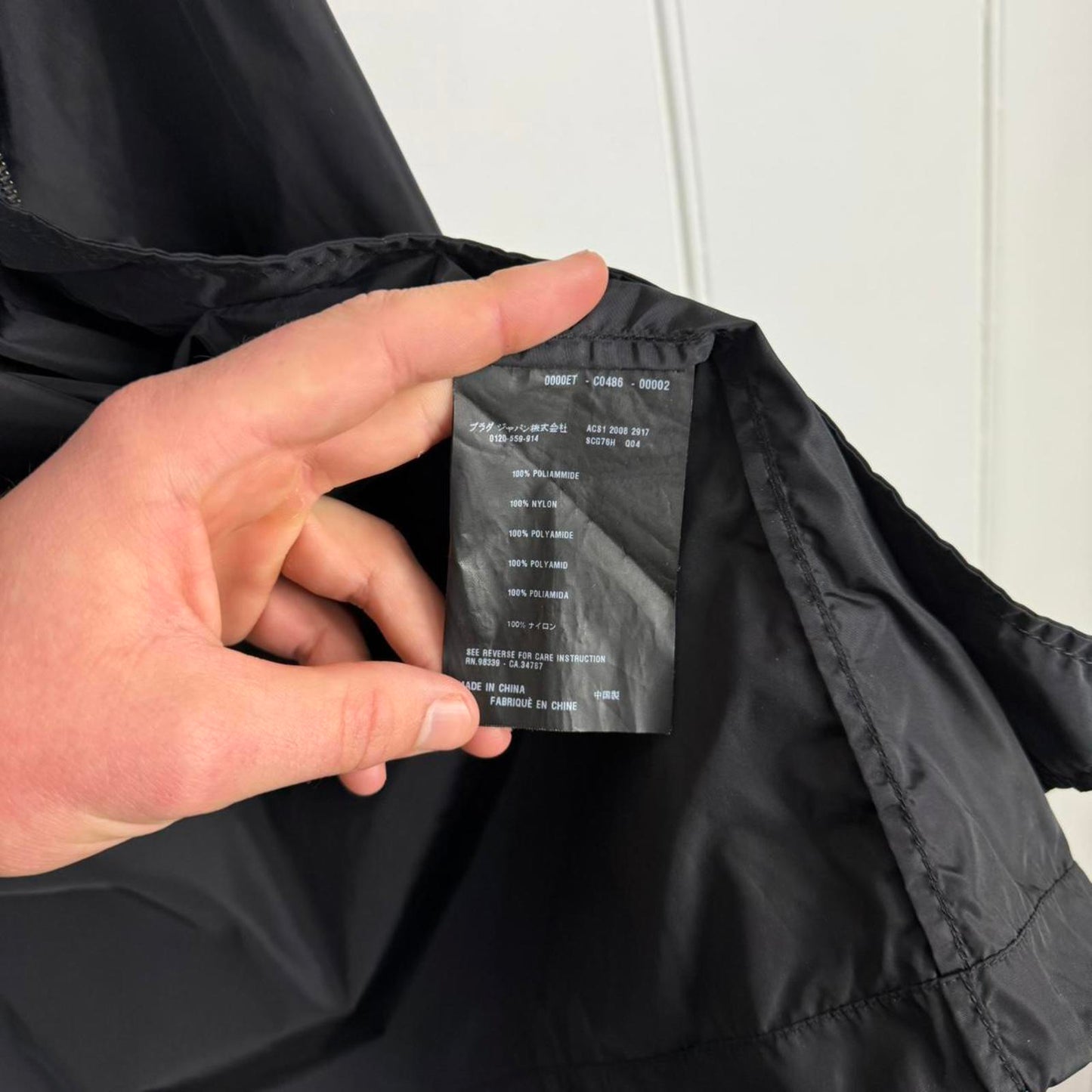 Prada Nylon Hooded Jacket (M)