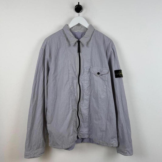 Stone Island Layered Overshirt Lavender (XXL)