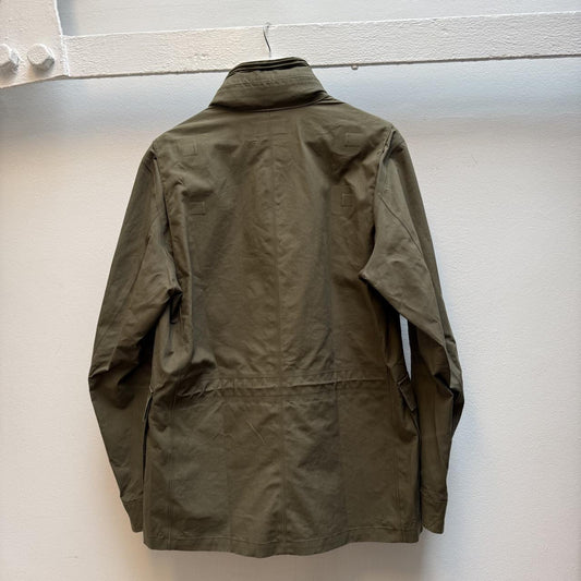 Stone Island Ghost Piece 3L Performance Cotton Jacket – Olive Green (L)