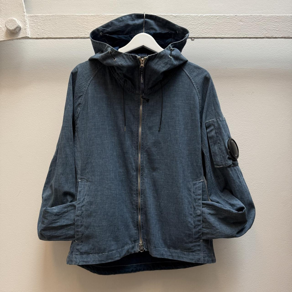 C.P. Company Denim Lens Hooded Jacket (M/L)