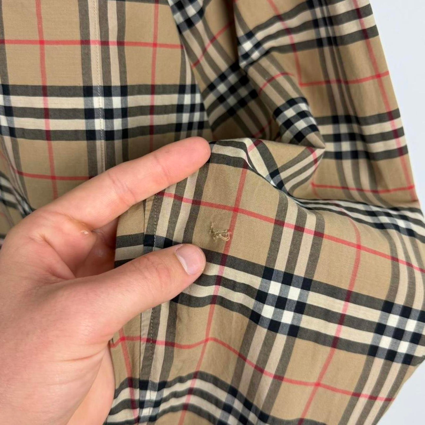 Burberry Check Shirt (L)