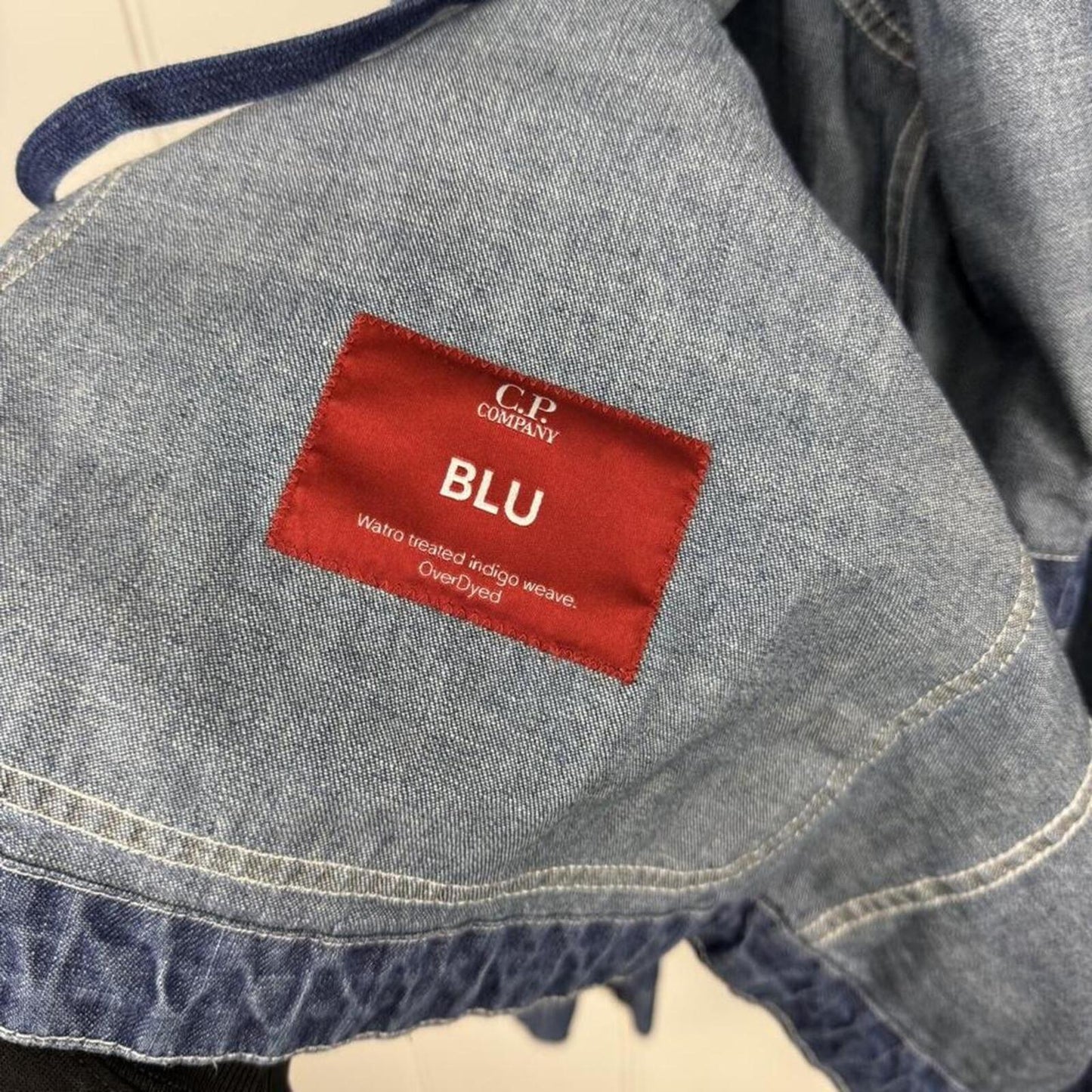 C.P. Company BLU Goggle Denim Jacket (XXL)