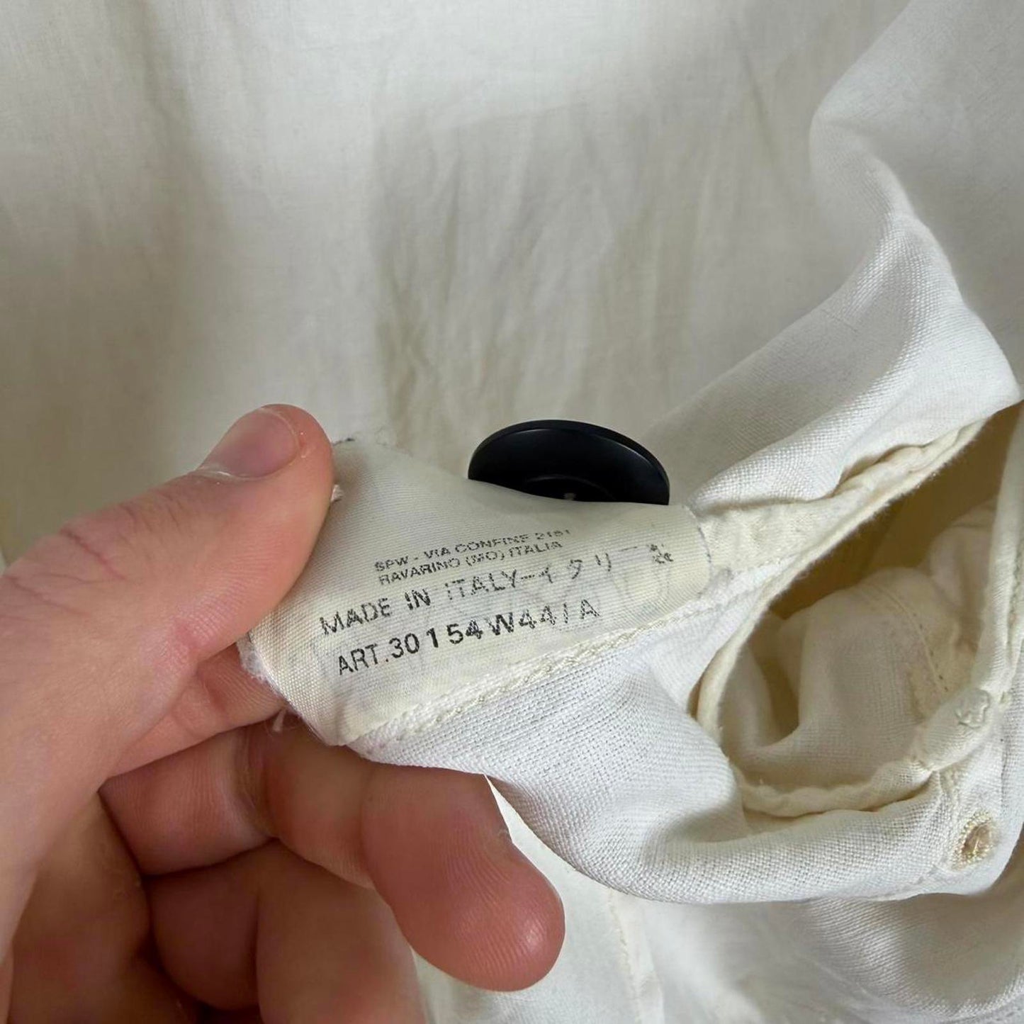 Stone Island 1999 Lino Flax Parka (L)