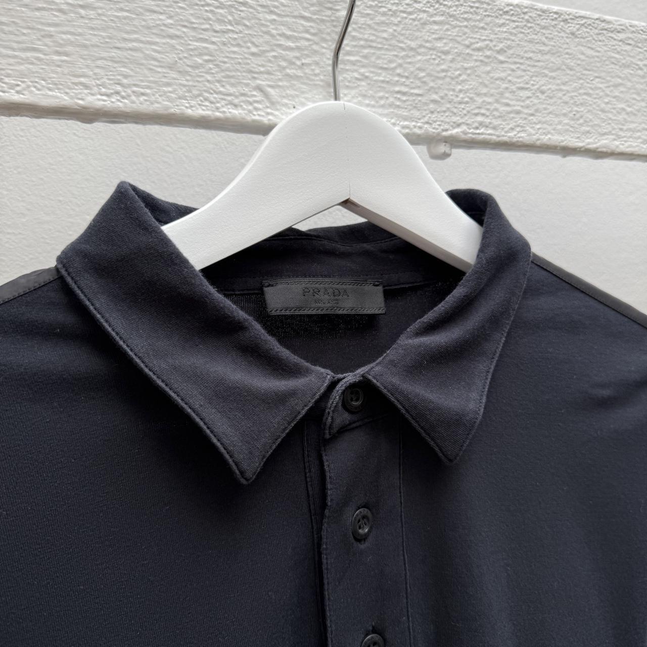 Prada Sport Logo Polo Shirt L/S (L/XL)